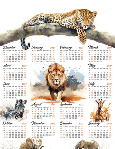 Wildlife in Watercolours